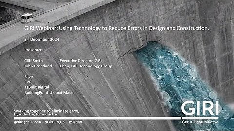 Webinar: Using Technology to Reduce Errors in Design and Construction