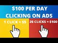 Make Money Online Clicking On Ads (Works Worldwide!!!)