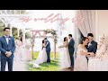 WEDDING VLOG | Rehearsal, night before, getting ready, full ceremony, speeches, and reception fun!