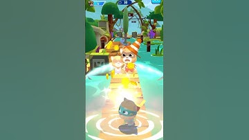 Talking Tom Hero Dash Super Hero Ginger Running Super Fast - Complete Daily Mission Android Gameplay