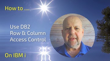DB2 Row & Column Access Control (RCAC) on IBM i