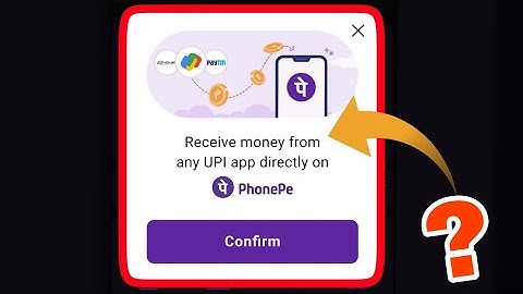Receive money from any UPI app directly on Phonepe Notification Showing Again and again Problem