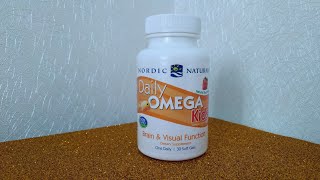 ОМЕГА-3 для детей Daily Omega Kids Nordic Naturals с сайта Iherb.