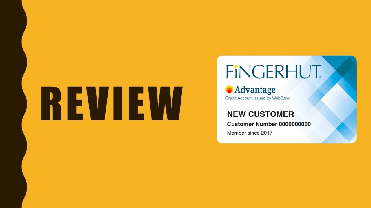 Fingerhut Credit Card Application : Does Fingerhut Help Your Credit