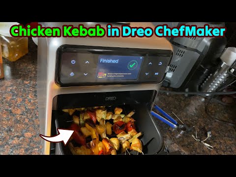 Chicken Breast Kebab in Dreo ChefMaker ⭐ Cooking Gizmos