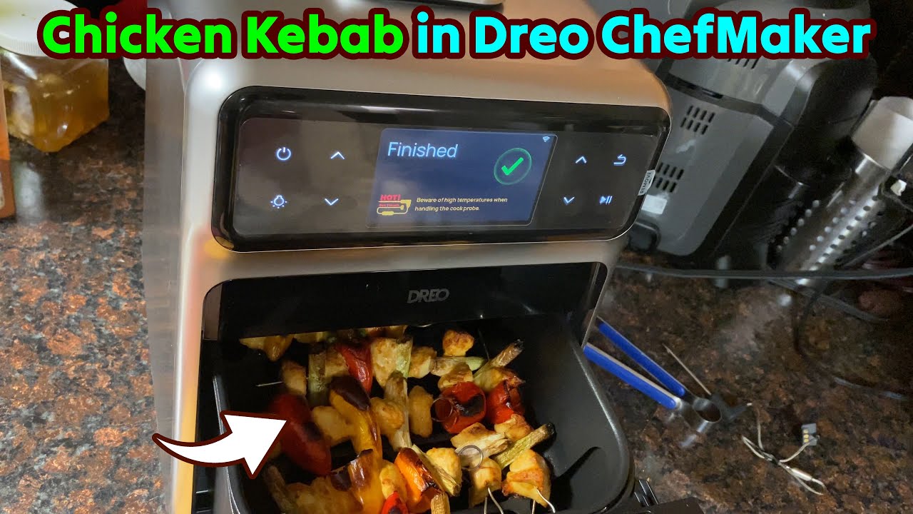 Chicken Breast Kebab in Dreo ChefMaker ⭐ Cooking Gizmos YouTube