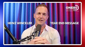 ONE80 Year-End Message 2025 | Heinz Winckler