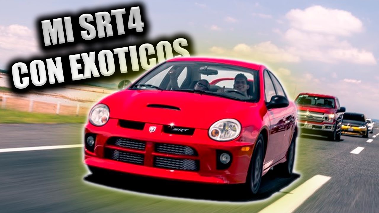 PROBANDO MI SRT4 CON EXOTICOS || JUANITO MARTINEZ