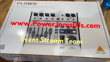 @behringer #Flow8 #Unboxing