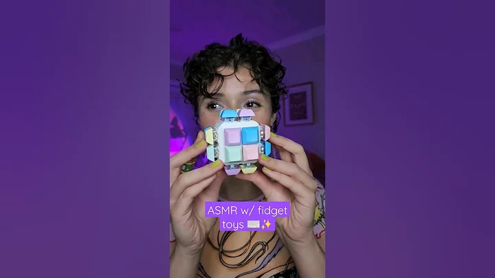 let's test these fidget toys ⌨️✨️👀 #asmr #fidget #relaxing