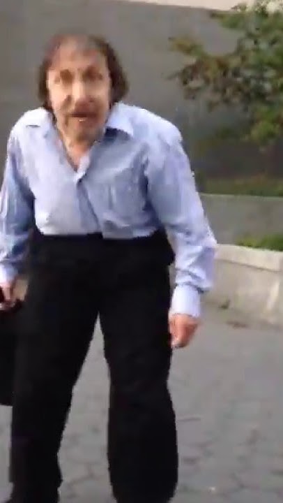 Small Angry Man Yells At Trumpet Player Small, Angry Man Yells at Trumpet Player in New York City - YouTube