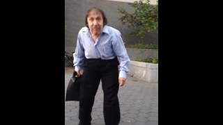Small, Angry Man Yells at Trumpet Player in New York City