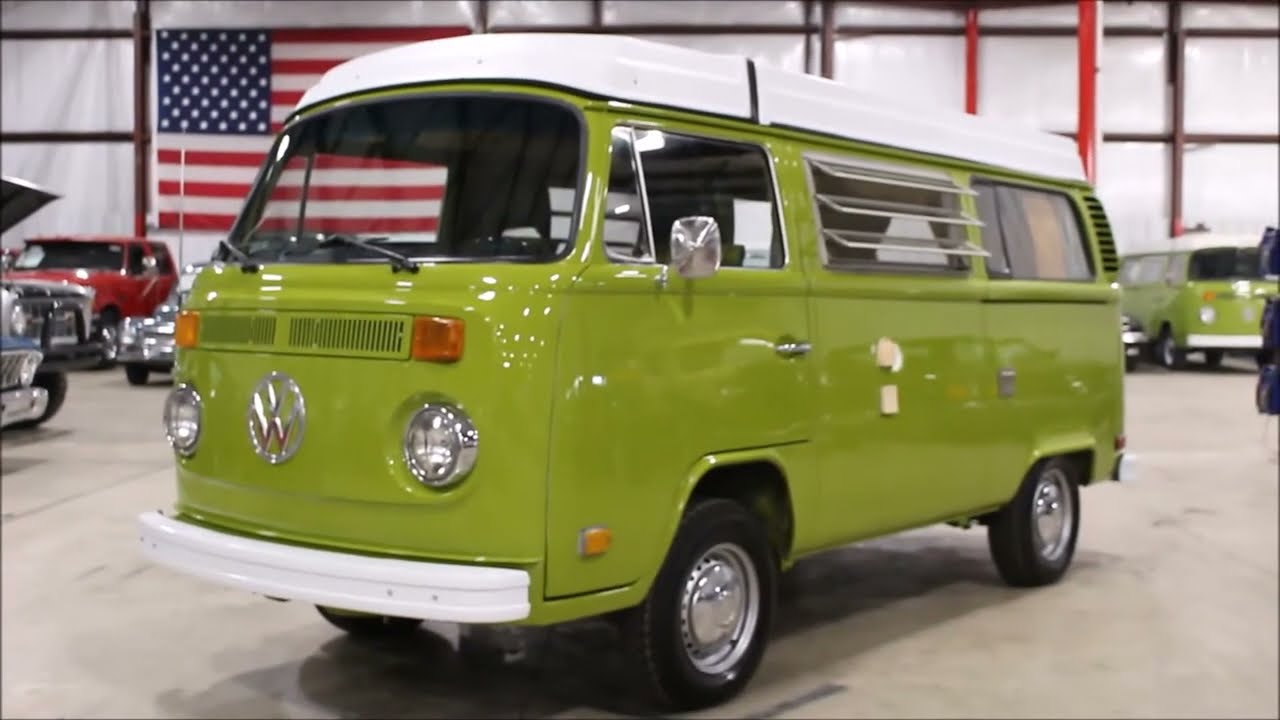 1977 Volkswagen Westfalia Green