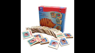 Baby Kids Cognition Puzzle Montessori Toy Toddler Animal Cards Matching Game screenshot 2
