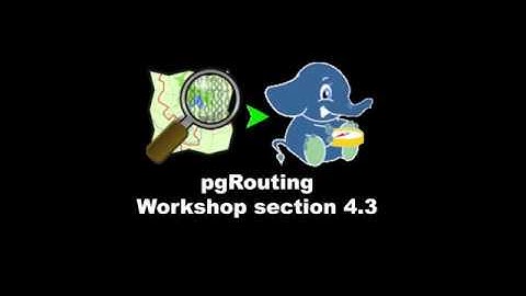 pgRouting: Video of Workshop section 4.3 : GCI