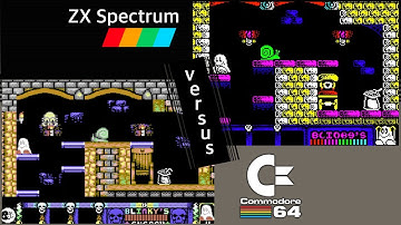 C64 vs. ZX Spectrum - 8 games from 1990