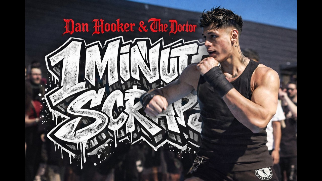 ⁣PORNSTAR fights in  Dan Hookers 1 MINUTE SCRAPS ($50,000 prize money)