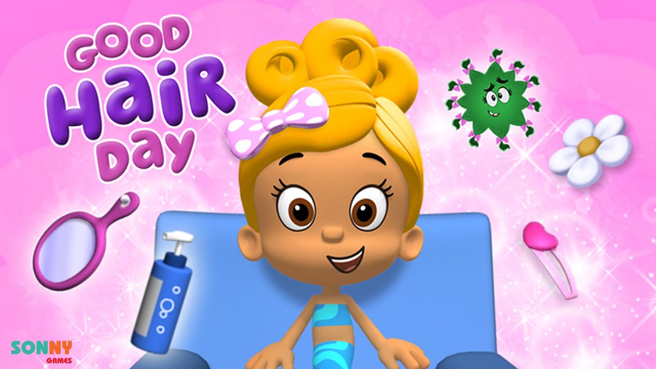 Bubble Guppies Games: Bubble Guppies Good Hair Day (Part 3) - YouTube