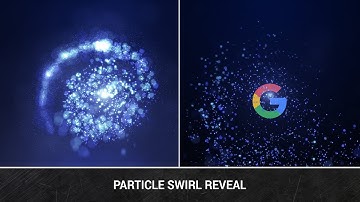 After Effetcs - Particle Logo Swirl Reveal (review)