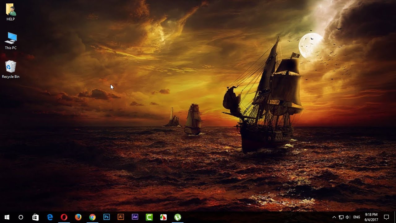 How To Use Animated Desktop Backgrounds Wallpaper Windows ...