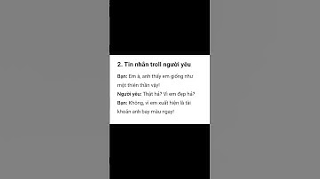 Tin nhắn troll người yêu #shorts #funny #laugh #haihuoc #troll
