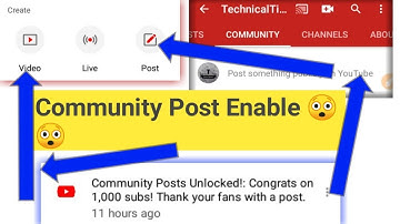 How to enable community tab on youtube channel | I got Community Tab with 1000 Subscribers