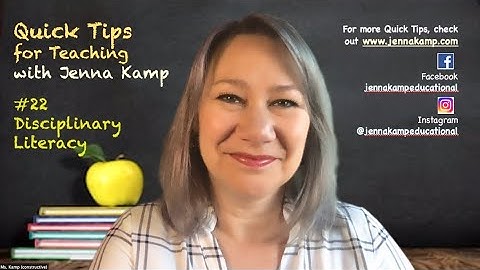Quick Tips 22 Disciplinary Literacy