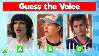 Stranger Things Voice Quiz