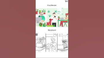 Green Geeks | Storyboard vs Animation by Yum Yum Videos
