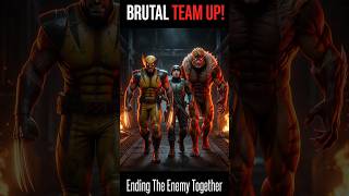 Thumbnail of Wolverine's Deadly Team Up with Sabretooth! ⚔️ #shorts