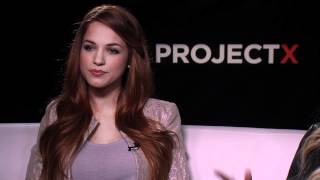 Alexis Knapp & Kirby Bliss's Official 'Project X' Interview - Celebs.com