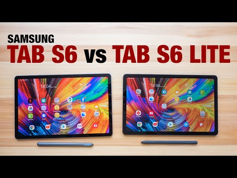 Samsung Tab S6 Lite vs Tab S6 (quick review)