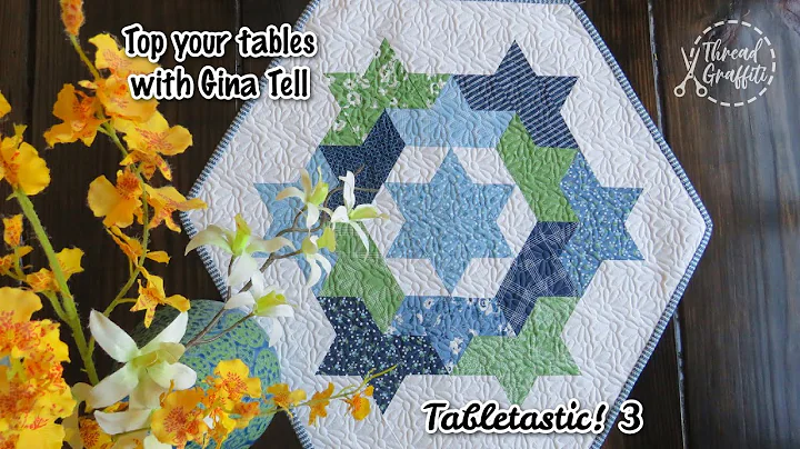 Quilting Tutorial with Gina Tell - Tabletastic! 3 ...