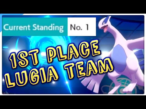 Pokemon Sword and Shield Competitively Trained Lugia Team