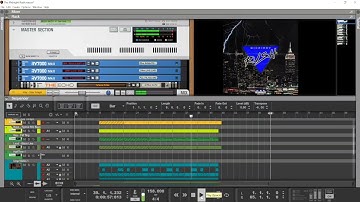 Simple Synthwave Vibe Made in Reason 12