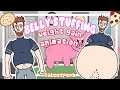 Pizza Belly Stuffing Weight Gain 🍕🐷 @talentperk947 Feederism Animation Story | Jack Fatty