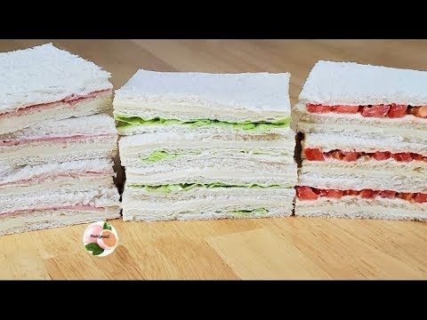 COMO HACER SANDWICH DE MIGA CASERO - YouTube