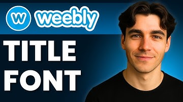 How To Change Weebly Site Title Font (Tutorial 2025)
