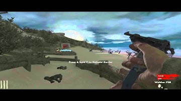 COD World at War Custom Zombie Map DeadSand Dual Commentary Review Part 1