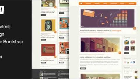 Simplog - Responsive HTML5 Blog Template + Download