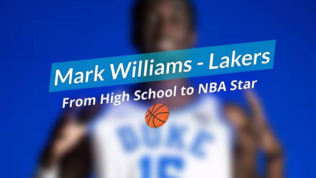 Unveiling Mark Williams' Journey! 🏀 - YouTube