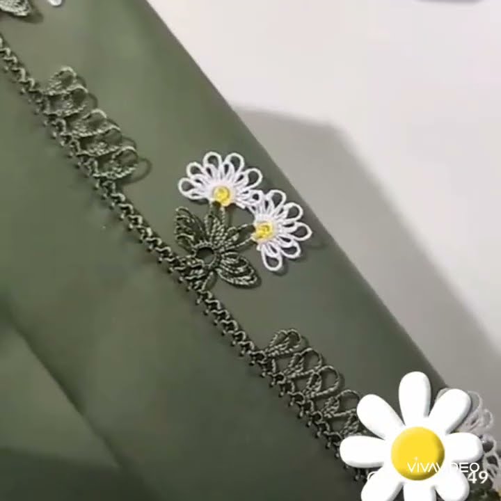 HAKİ YEŞİL YAZMAYA #igneoyasi #modeli #elisi #öneçıkar #orgumodelleri #keşfet #keşfetteyiz