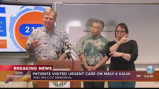 FULL: Hawaii State officials give more details on 2 new COVID-19 positive cases
