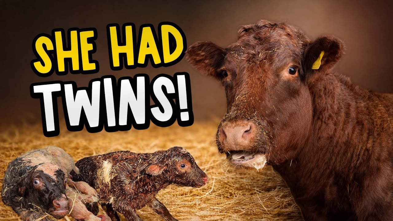 Ее первый отел прошел не по плану.