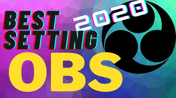 Best OBS Studio Settings For Recording (AMD Users) | 2020 | Step By Step Guide