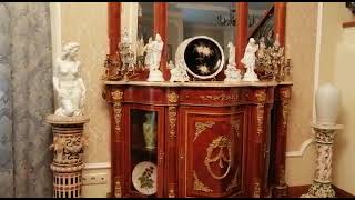 Антикварная мебель старинные картины немецкий фарфор статуэтки  вазы Интерьер Барахолка Кладоискател