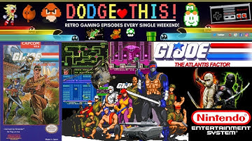 DODGE THIS REVIEW #16 GI JOE THE ATLANTIS FACTOR NINTENDO ENTERTAINMENT SYSTEM