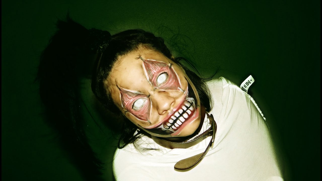 Creepy Asylum Patient Makeup -
