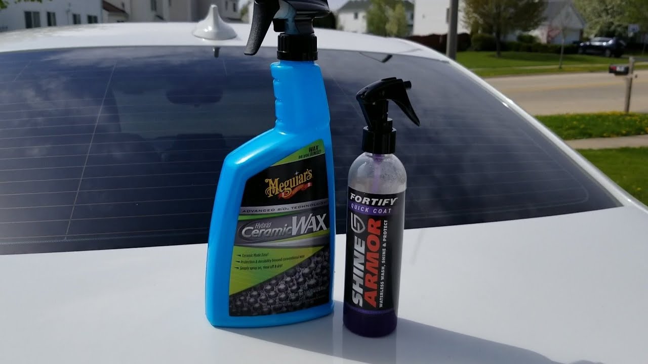 Meguiar's Hybrid Ceramic Wax and Hybrid Ceramic Detailer The Perfect  Protection Duo? 