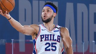 Ben Simmons Hits 3 in 1st Scrimmage! 2020 NBA Orlando Bubble